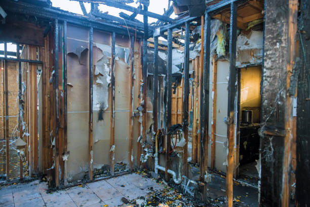 Professional Emergency Fire Cleanup technician working in Waverly, VA